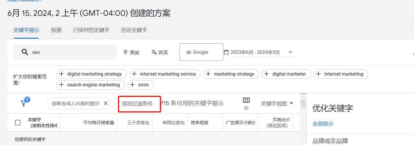 Google Ads投放指南 2：如何使用Google关键词规划师工具